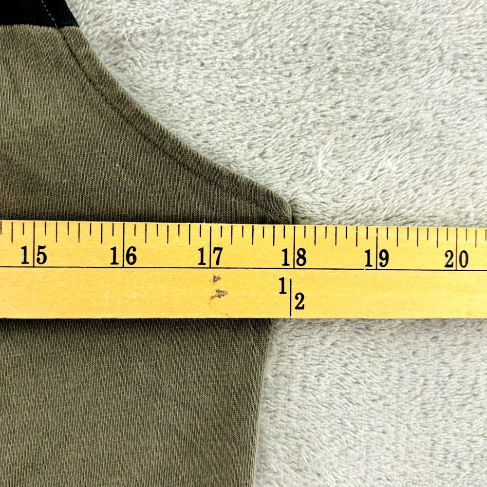 North Face Racerback Tank Top Womens S Olive Black Sleeveless Tee Elastic Straps - Picture 7 of 8